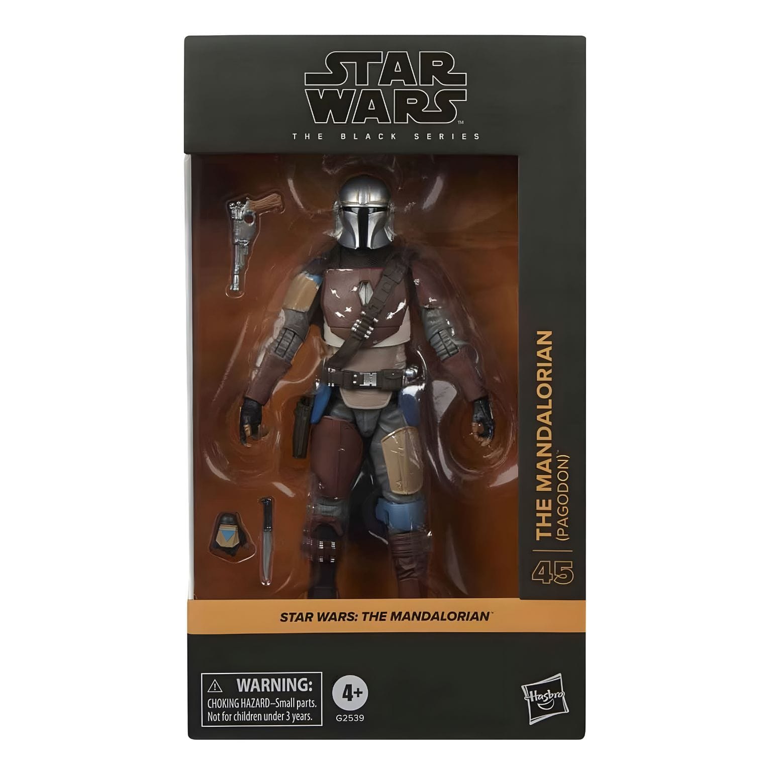 Figura Star Wars Black Series The Mandalorian Pagodon em embalagem