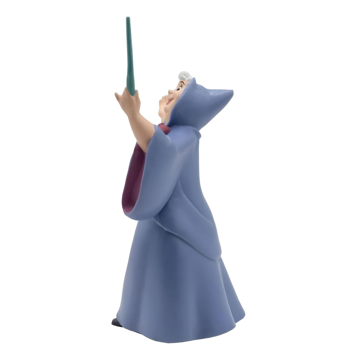 Fada Madrinha Disney Cinderela Bullyland em tons azul-lilás