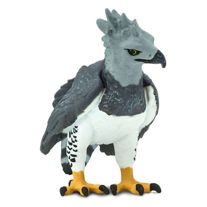 Figura de goma Águila harpía en detalle