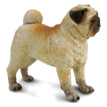 Figura de borracha Pug com vista adicional