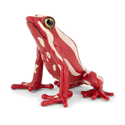 Figura de caucho Rana de dardo dorada de Brincatoys.