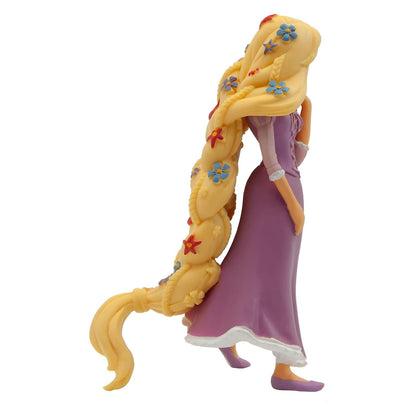 Detalles de la figura Rapunzel con flores para colección Princesas Disney