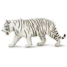 Figura de borracha Tigre Siberiano Branco com vista adicional