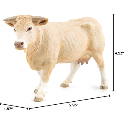 Figura de caucho Vaca Blonde d'Aquitaine