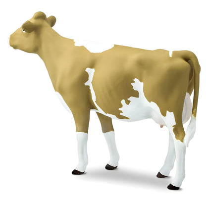 Figura de goma Vaca Guernsey en otra perspectiva