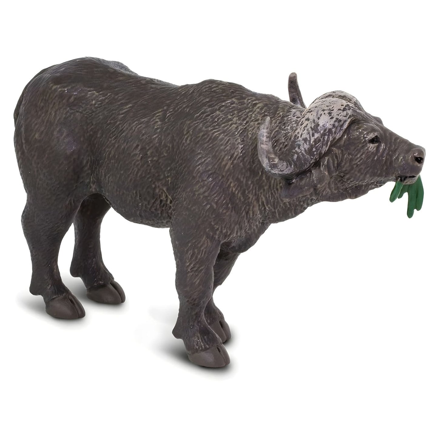 Figura de borracha Búfalo africano vista frontal