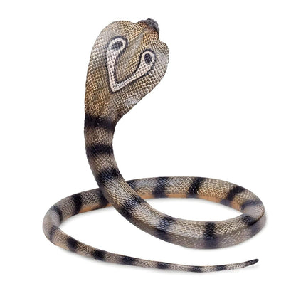 Detalle de la figura de goma Serpiente