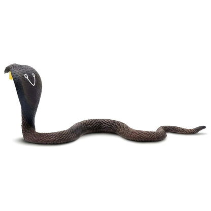 Figura de goma Cobra Naja en detalle