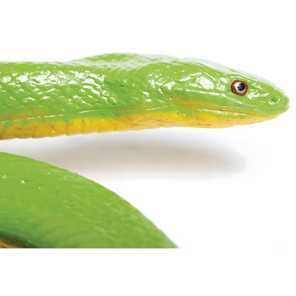 Figura de goma Cobra Verde con vista adicional