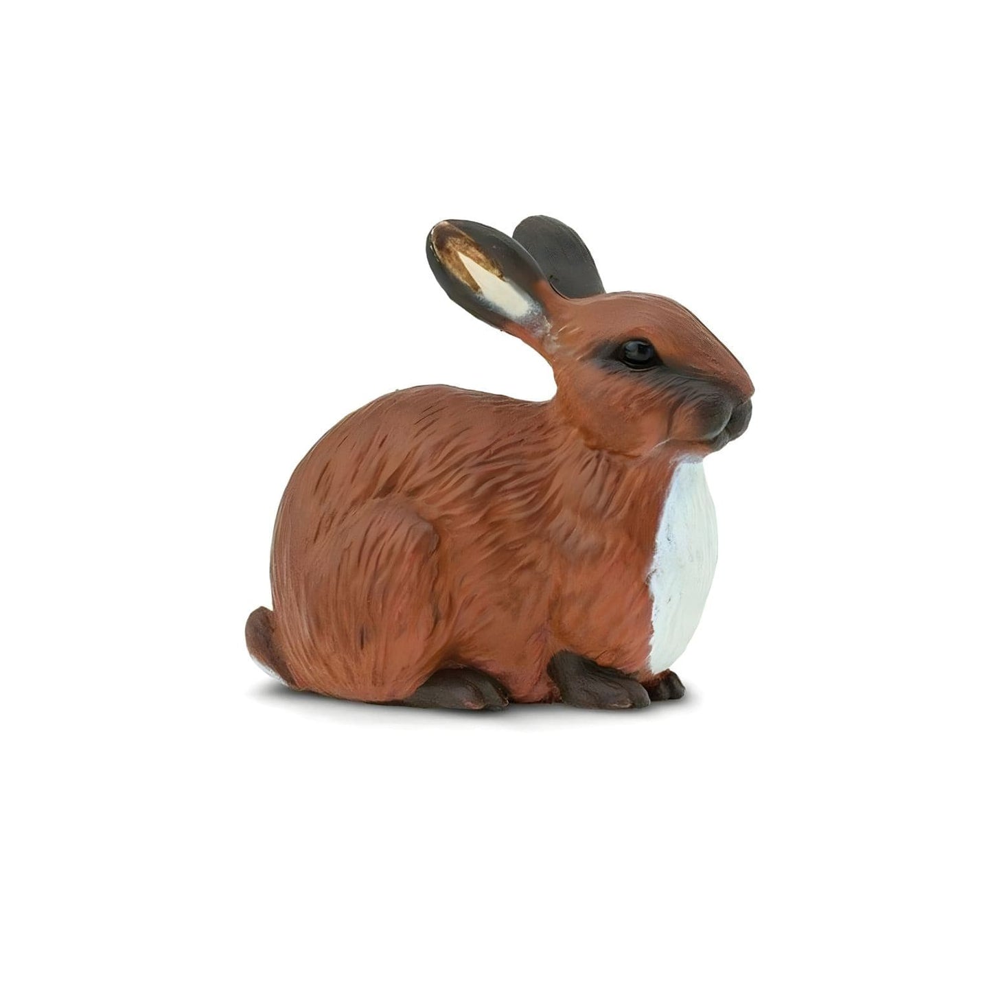 Coelho de brinquedo em figura de borracha