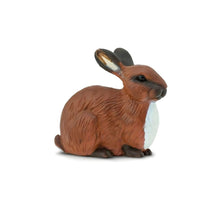 Coelho de brinquedo em figura de borracha