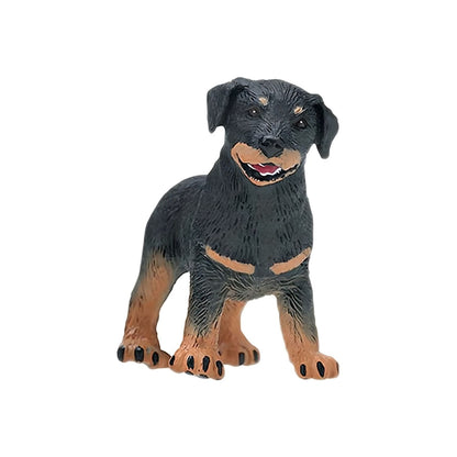 Figura de goma Cría Rottweiler