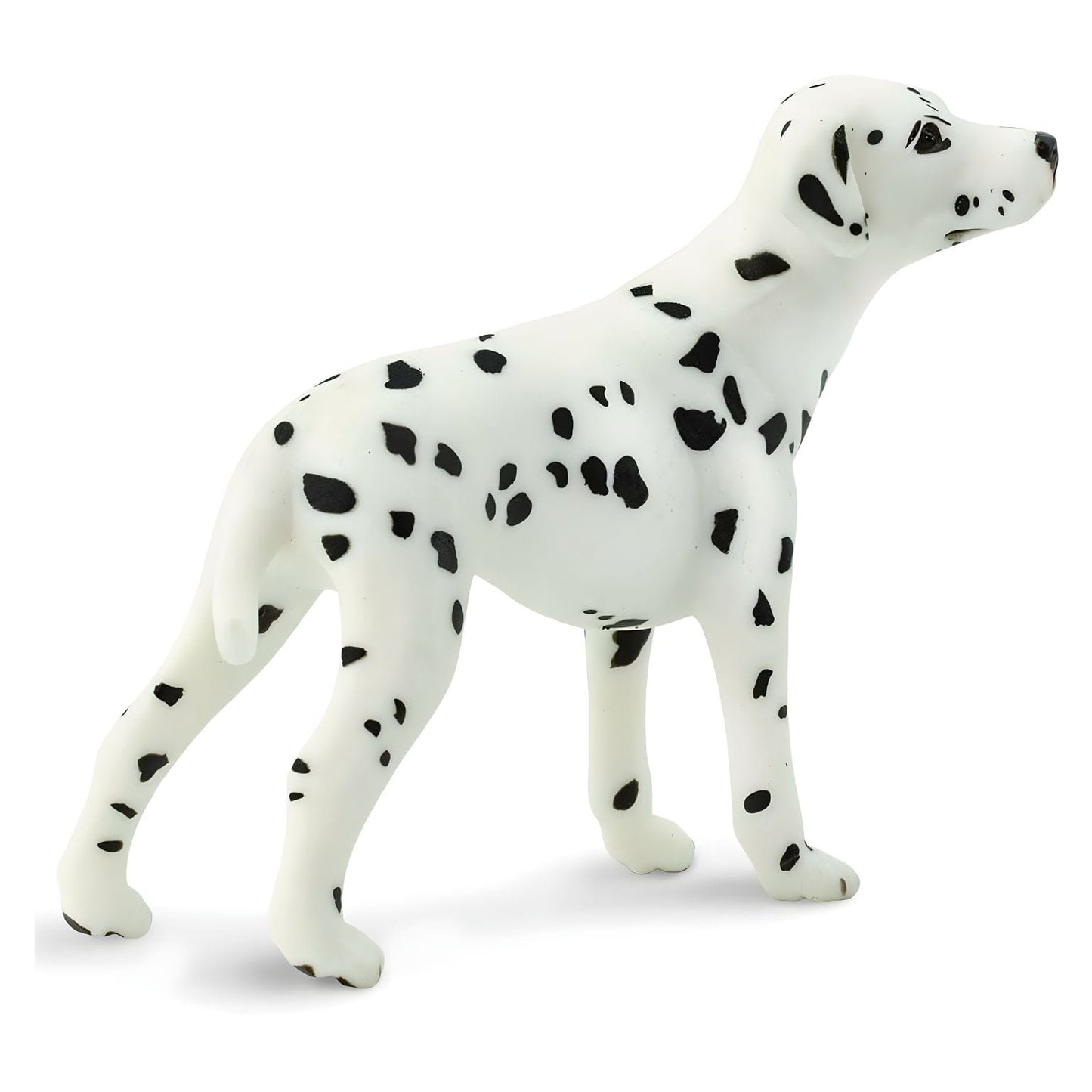 Figura de borracha Dálmata em detalhe