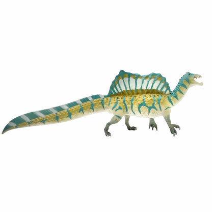 Figura de goma espinosaurio en detalle para colección y juego de simulación