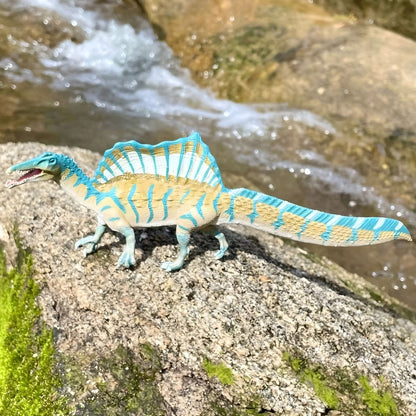 Figura animal espinosaurio pensada para juegos creativos y jurásicos