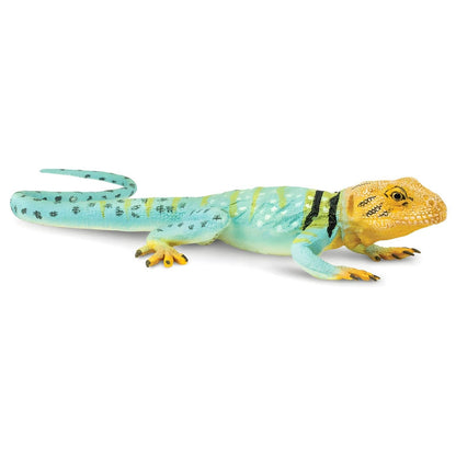 Iguana de collar de juguete en figura de goma