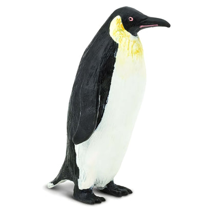 Pingüino Emperador de juguete en figura de goma