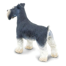 Figura de borracha Schnauzer com vista adicional