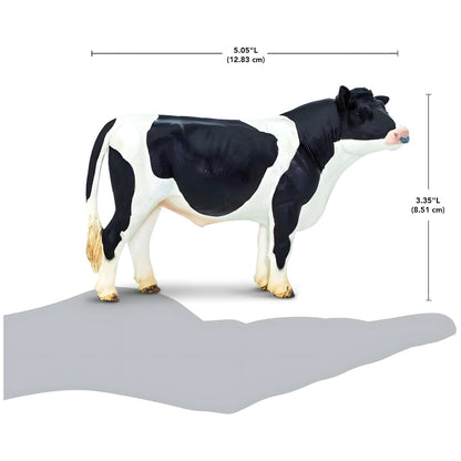 Figura de juguete Toro Holstein-manchado