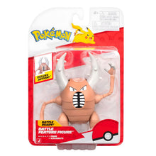Figura de Batalha Pokémon Pinsir na embalagem