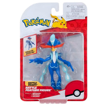 Figura de Batalha Pokémon Quaquaval na embalagem