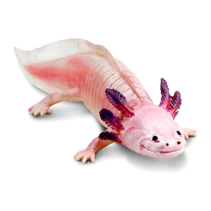 Figura de goma Ajolote para juegos de naturaleza e imaginación
