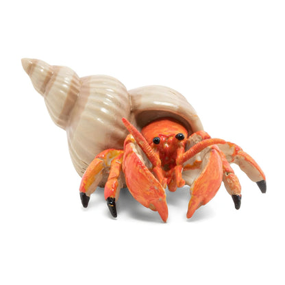 Figura de caucho Cangrejo ermitaño de Brincatoys.