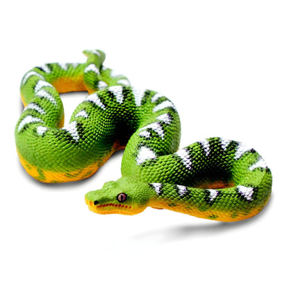 Figura de goma Serpiente-loro