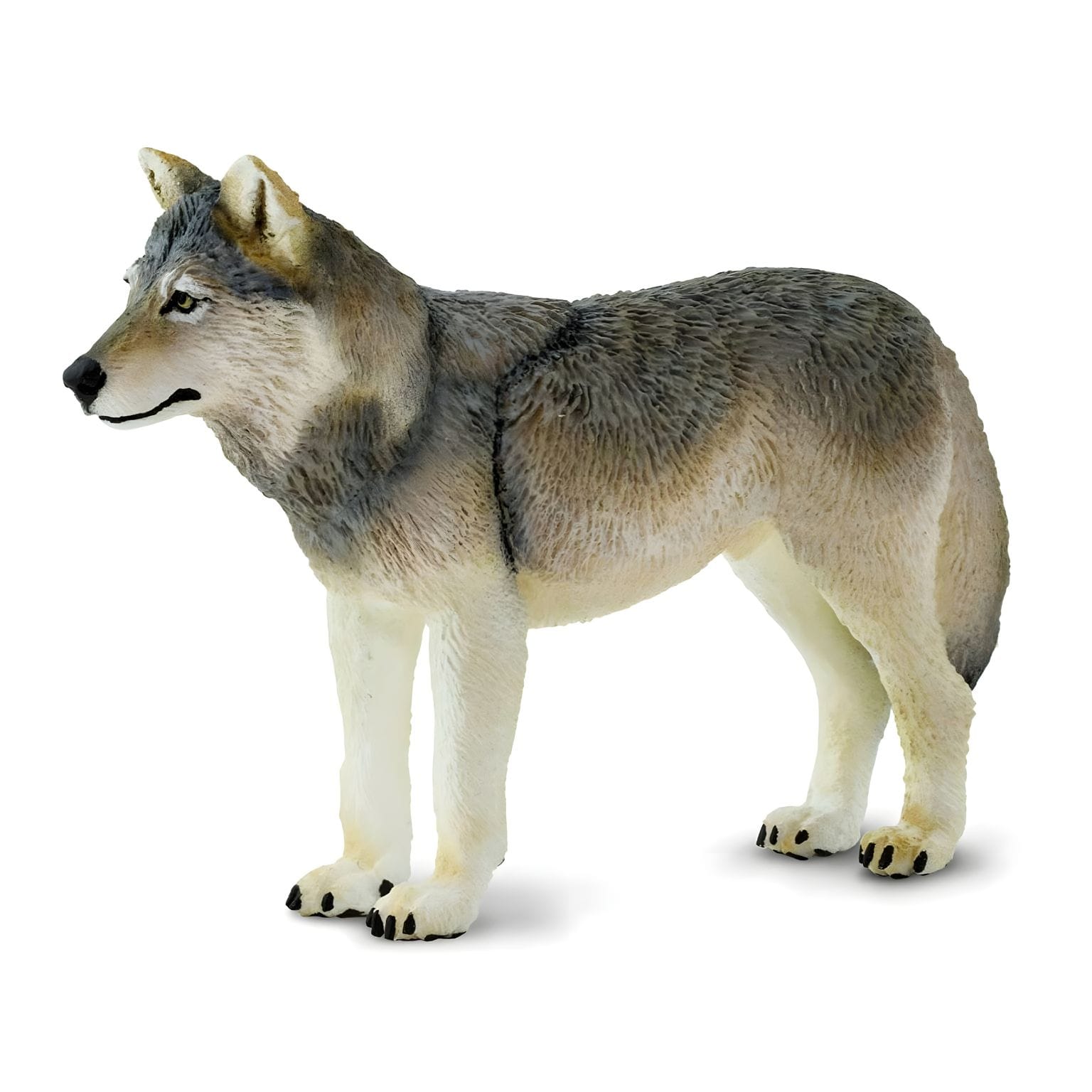 Figura de borracha Lobo-Cinzento