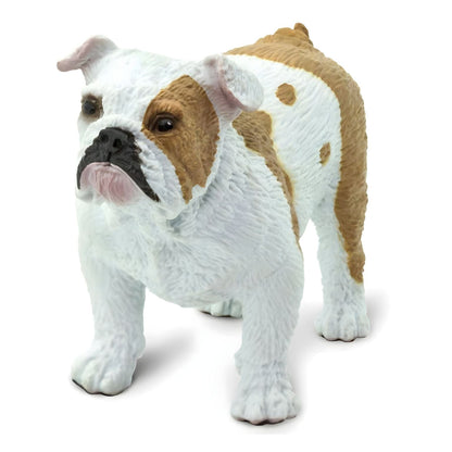 Figura de caucho Bulldog en destaque