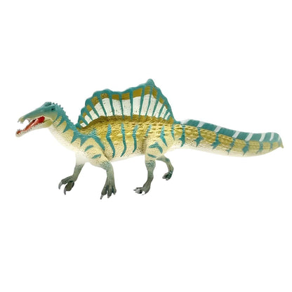 Figura de goma espinosaurio para aventuras prehistóricas llenas de acción
