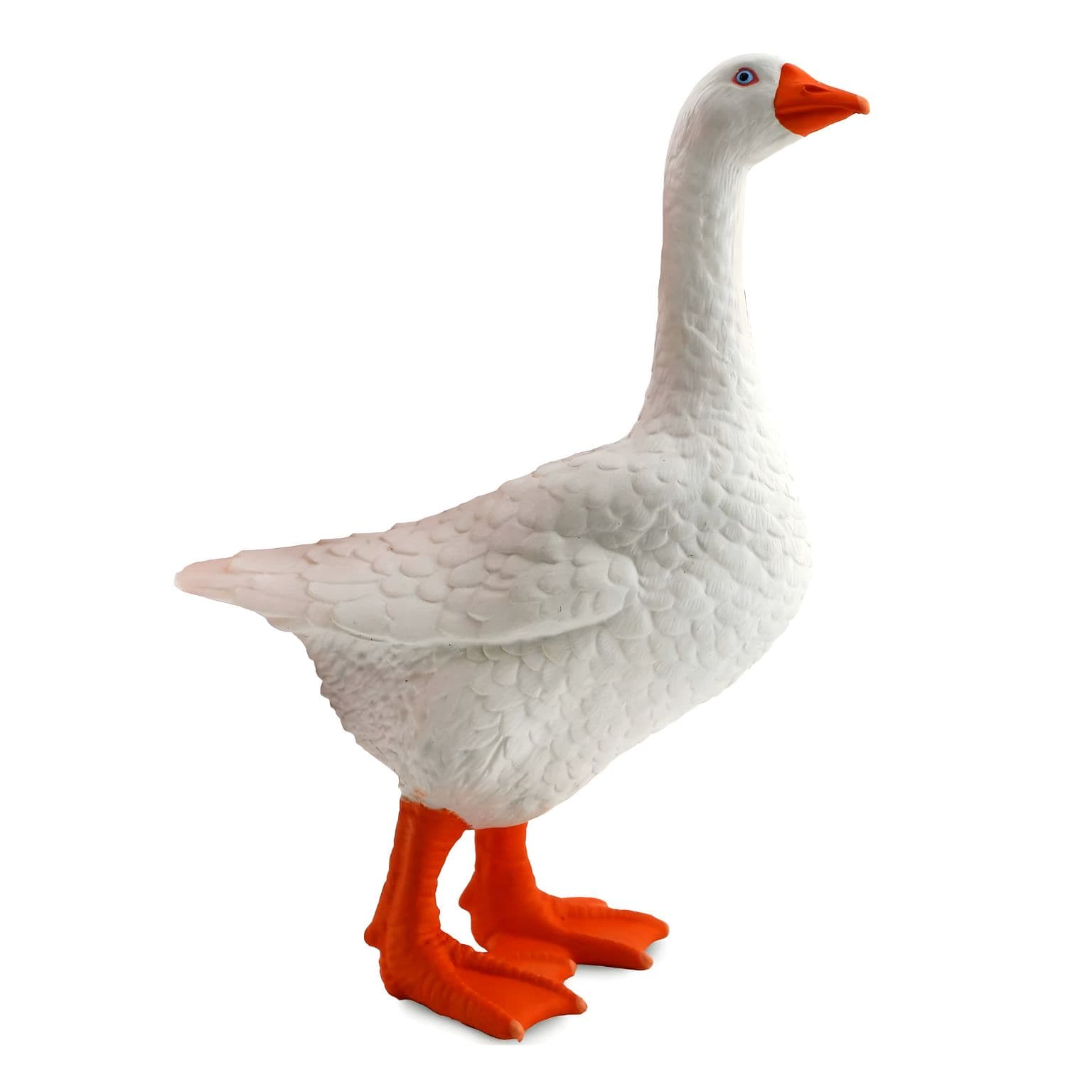 Figura de borracha Ganso para brincadeiras com animais de brinquedo