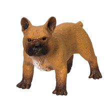 Figura de borracha Buldogue Francês em destaque