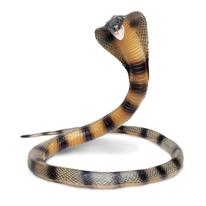 Figura de goma Serpiente en primer plano