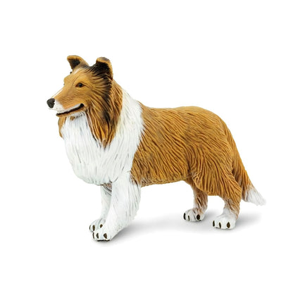 Figura de goma Collie