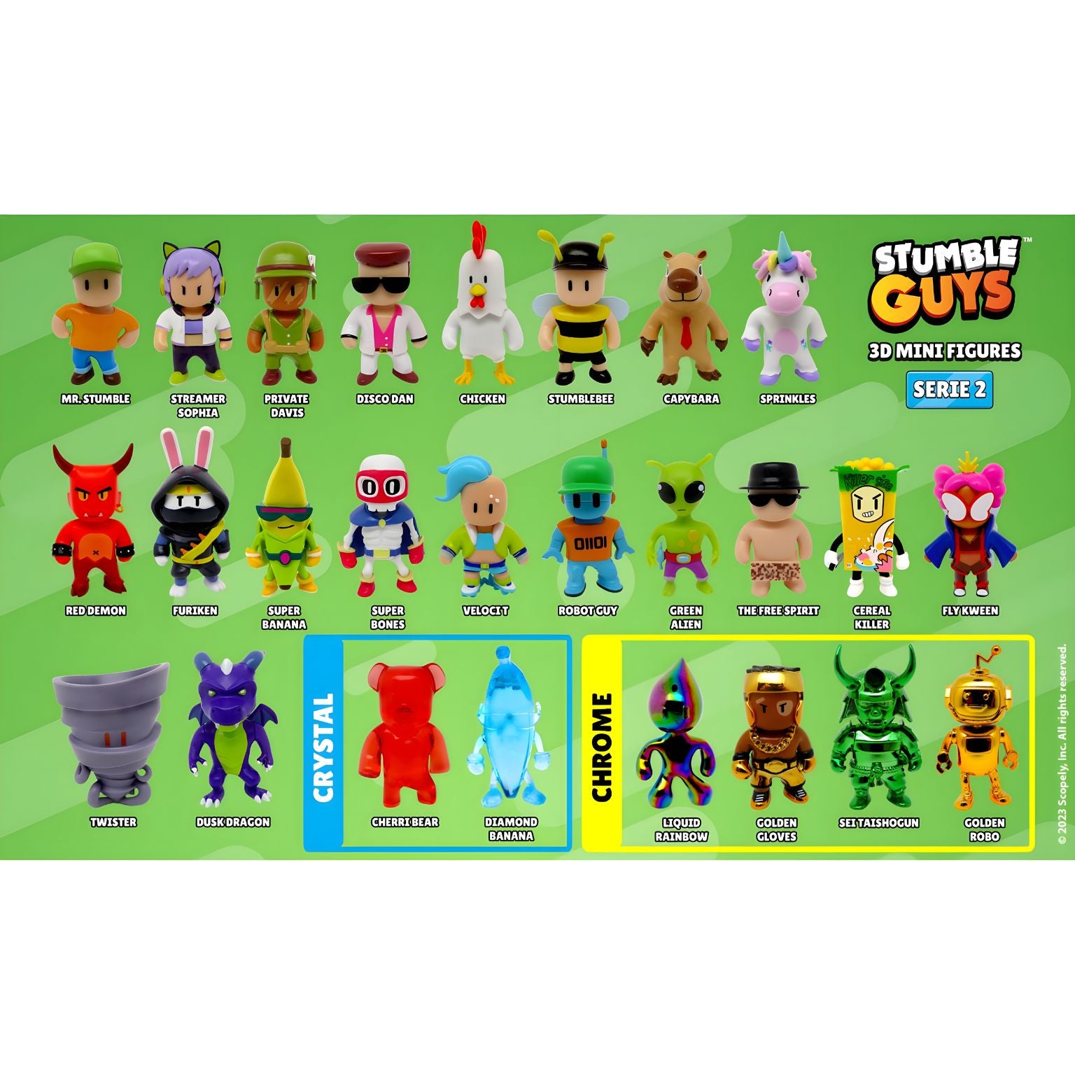 Figuras Stumble Guys 5 cm série 2