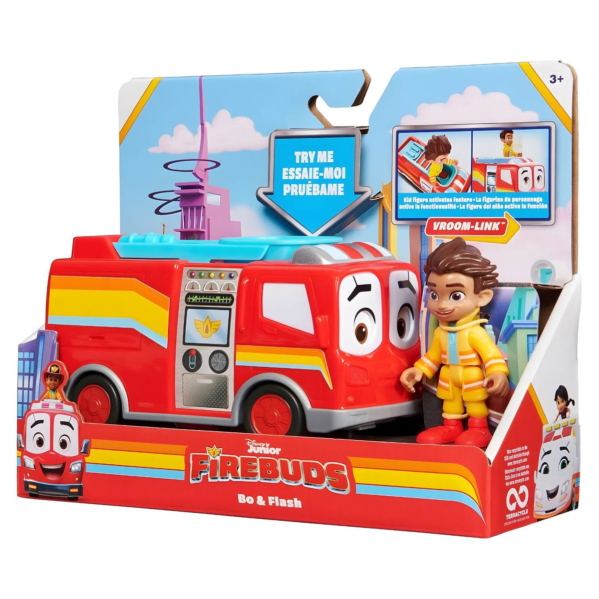 Disney Junior Firebuds Bo y Flash en misión de rescate
