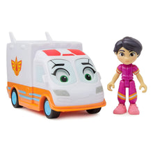 Violet e Axl Firebuds em conjunto de resgate Disney Junior