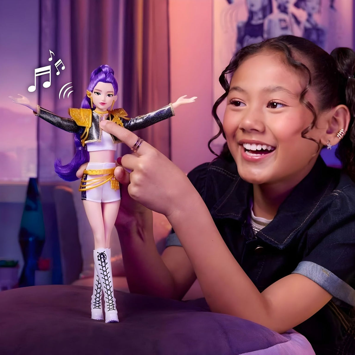 Boneca musical Rumi da Mattel inspirada em Golden