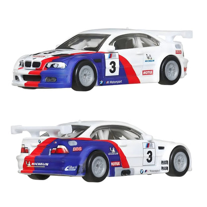 Miniaturas BMW 320 Group 5 y BMW M3 GTR de Hot Wheels Premium Car Culture con colores de competición