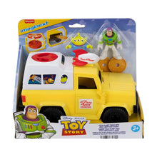 Imaginext Toy Story Camião Pizza Planet com Buzz Lightyear e Alien