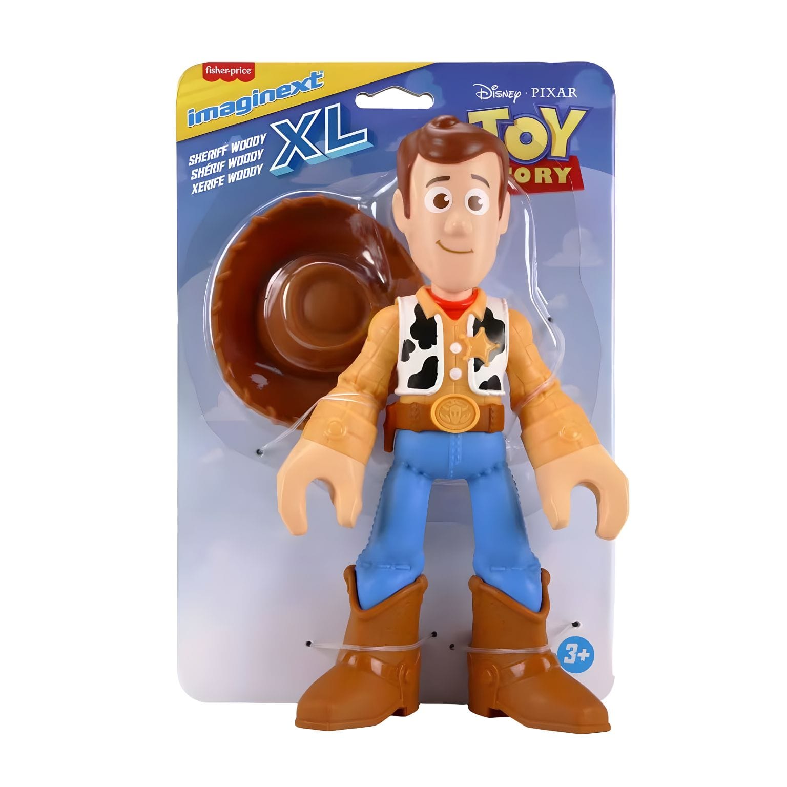 Imaginext Toy Story Woody em destaque