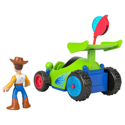 Imaginext Toy Story Woody y Kart en detalle del producto
