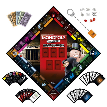Monopoly Edición Tramposos, vista adicional de la caja ilustrada del juego