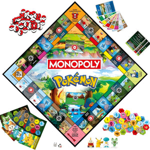 Jogo de mesa Monopoly Pokémon