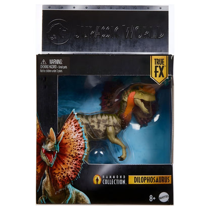 Jurassic World Hammond Collection Dilophosaurus para colección y aventura
