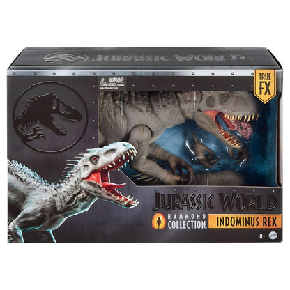 Jurassic World Hammond Collection Indominus Rex para colección y aventura