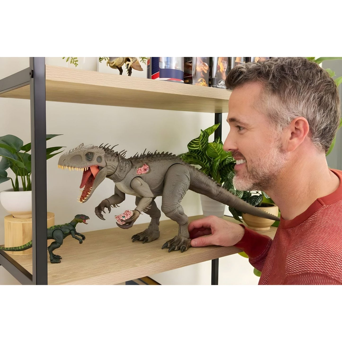 Jurassic World Hammond Collection Indominus Rex para histórias de dinossauros