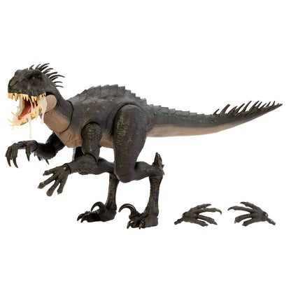 Vista del Scorpios Rex Jurassic World Hammond Collection con presencia intensa