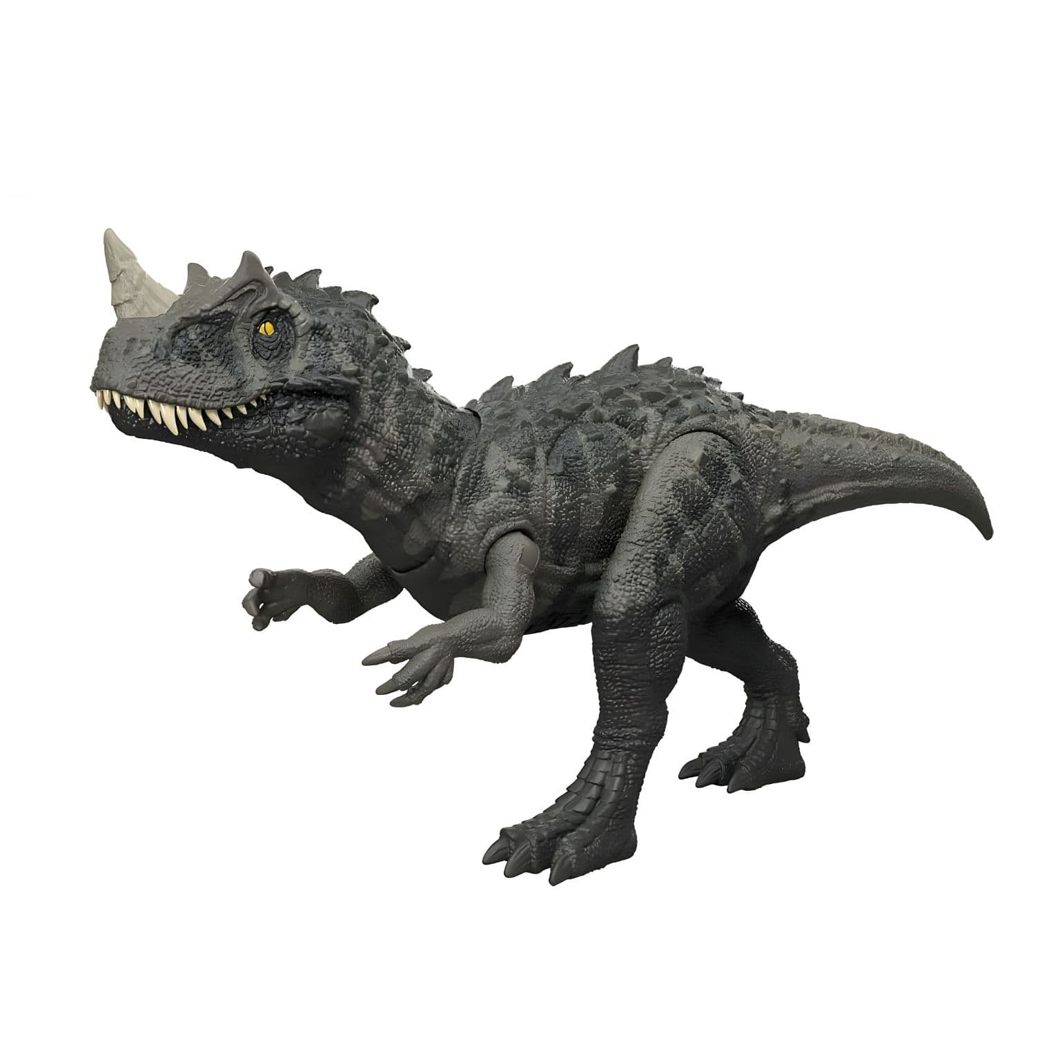 Dinossauro Jurassic World Wild Roar Ceratosaurus vista frontal